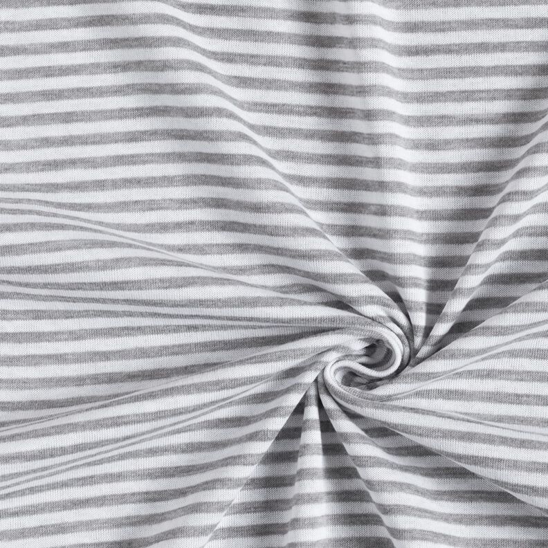 Jersey de dupla face com riscas lisas – branco/cinzento,  image number 4