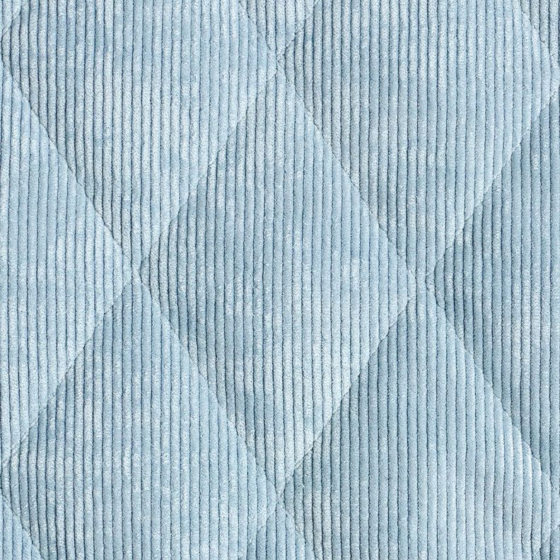 Tecido acolchoado Bombazine com reverso em pele Losangos – azul claro,  image number 1