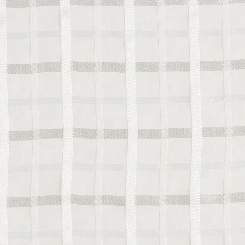 Chiffon Xadrez janela – branco,  image number 1