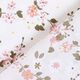 Cetim de viscose de seda Flores dispersas – branco,  thumbnail number 5