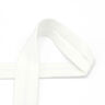 Fita de viés Jersey de algodão [20 mm] – branco sujo,  thumbnail number 1