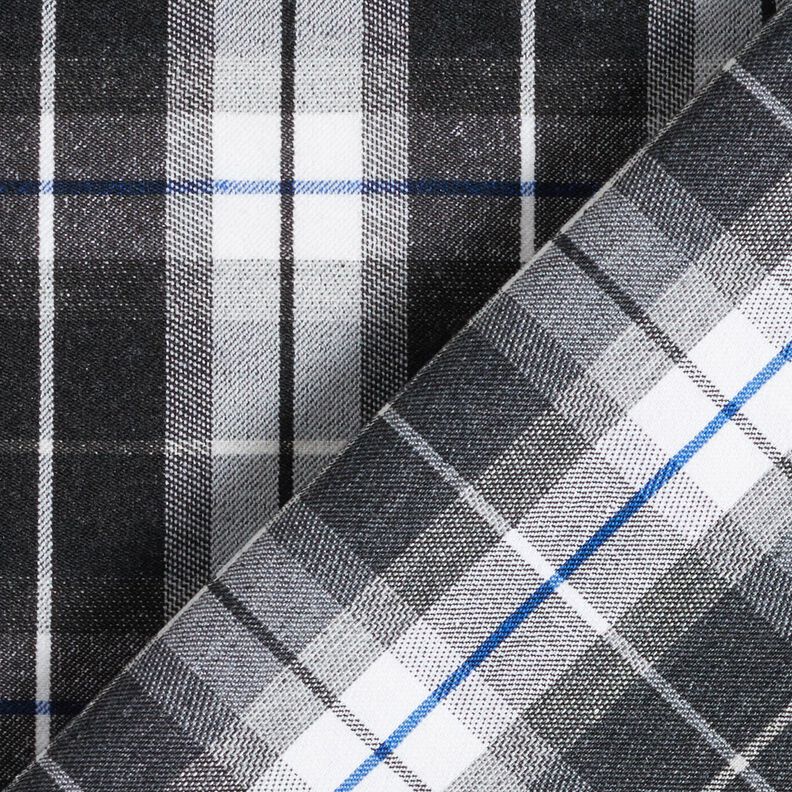 Stretch para calças Xadrez grande – preto/branco,  image number 4