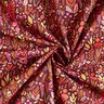 Tecido de algodão Cretone Flores silvestres – merlot/púrpura,  thumbnail number 3