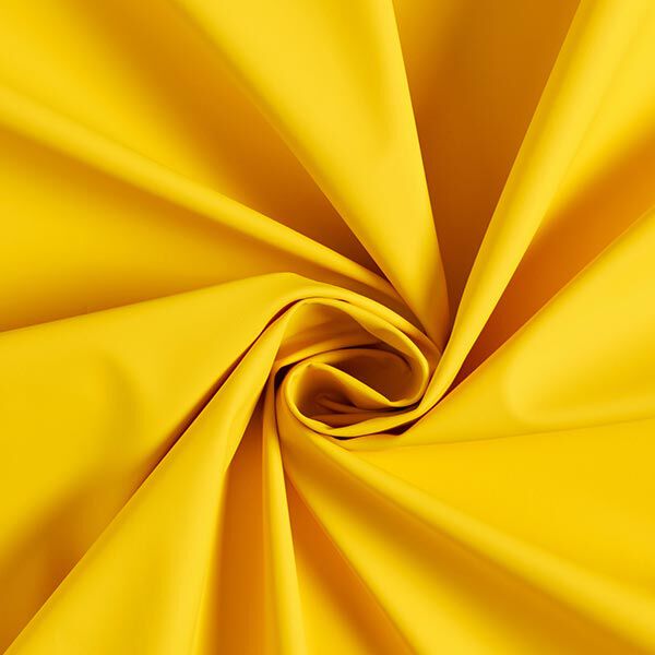Tecido para impermeáveis liso – amarelo-sol,  image number 1