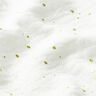 Algodão Musselina Sarapintas douradas espalhadas – branco/dourado,  thumbnail number 2