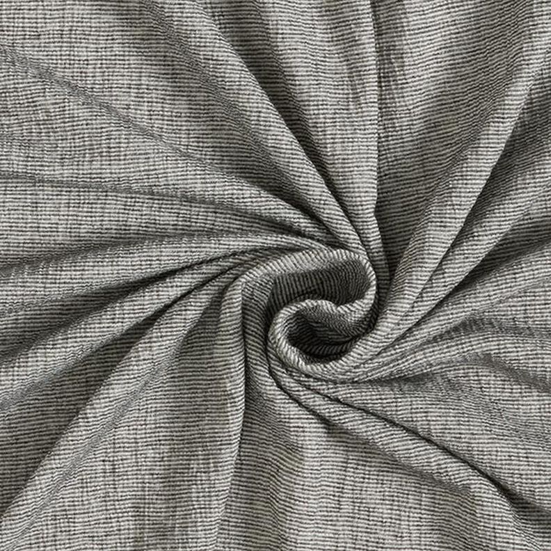 Jersey enrugado Liso – cinzento escuro/cinzento-prateado,  image number 1