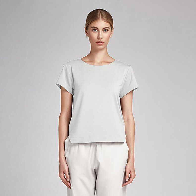 Cambraia de algodão Lisa – branco sujo,  image number 5