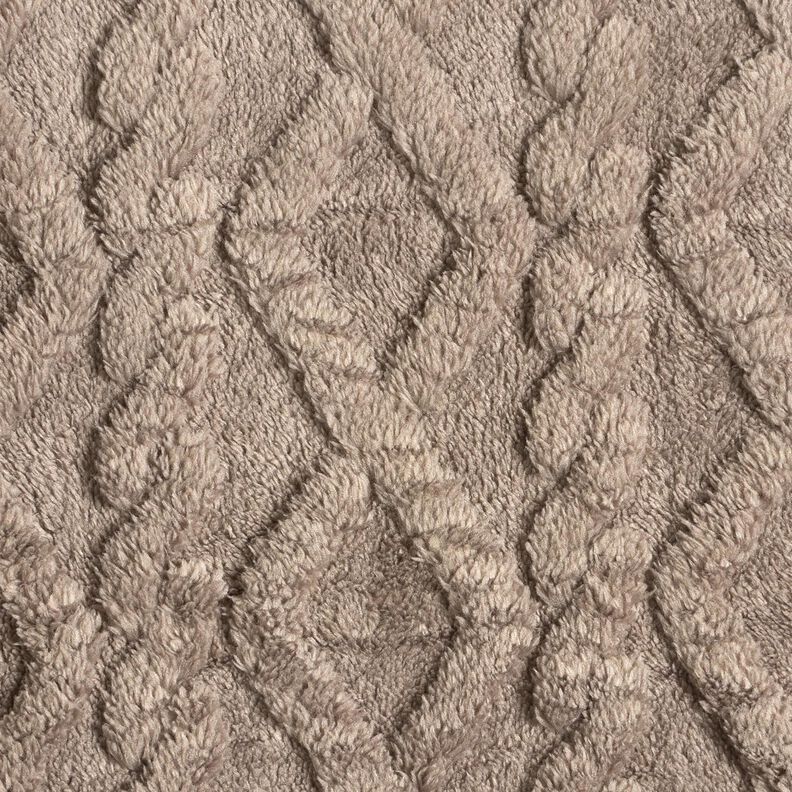 Pelo artificial diamantes – taupe,  image number 1