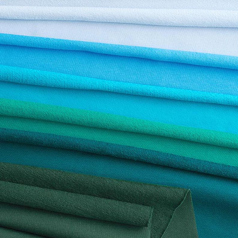 Terry francês simples liso – azul real,  image number 8