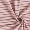 Jersey de algodão Riscas estreitas e largas – rosa-velho claro/rosa-velho escuro,  thumbnail number 3