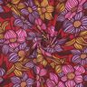 LENZING&trade; EcoVero&trade; Tecido de viscose Flores | Poppy Fabrics &ndash; merlot/damasco,  thumbnail number 3
