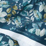 Jersey de algodão Folhas de eucalipto Impressão Digital – azul petróleo,  thumbnail number 5