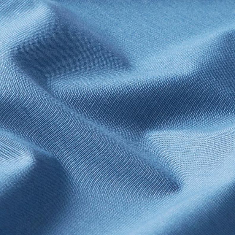 Popelina de algodão Liso – azul ganga,  image number 2