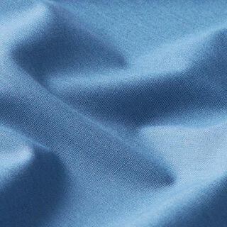 Popelina de algodão Liso – azul ganga, 