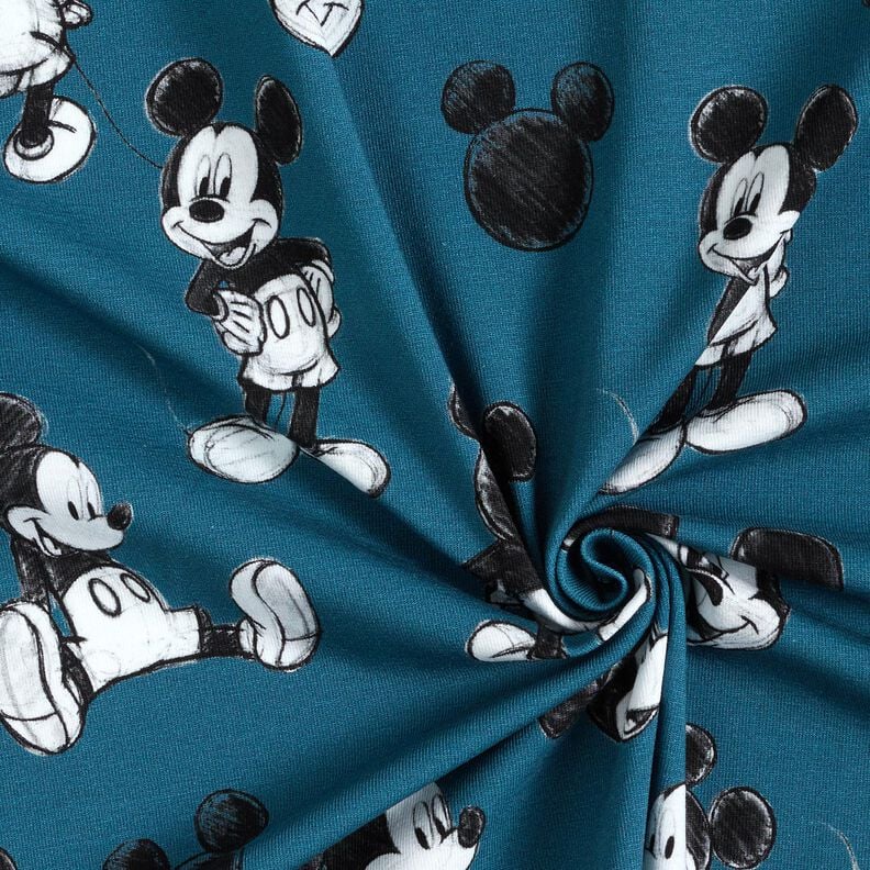Jersey de algodão Rato Mickey | Disney – azul,  image number 3