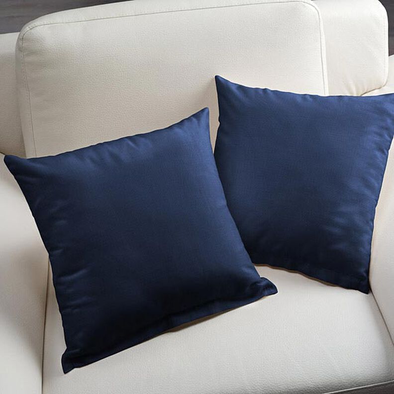 Tecido para exteriores Acrisol Liso – azul-marinho,  image number 4