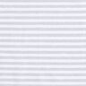 Tecido de algodão Cretone Riscas casuais – cinzento claro/branco,  thumbnail number 1