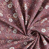Jersey de algodão Prado de flores – rosa-velho escuro,  thumbnail number 3