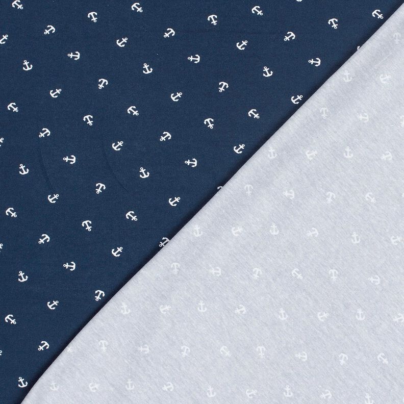 Jersey de algodão Âncora pequena – azul-marinho,  image number 4