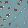 Jersey de algodão Ursos | Poppy Fabrics – cinza claro/castanho,  thumbnail number 4