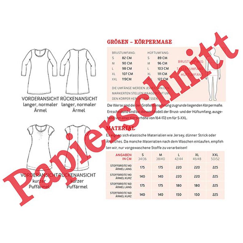 FRAU VLIELAND Vestido Jersey com decote redondo | Studio Schnittreif | XS-L,  image number 8