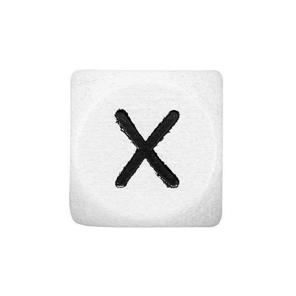 Letras de madeira X – branco | Rico Design,  image number 1