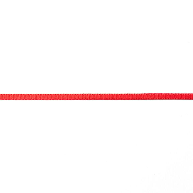 Fita de cetim [3 mm] – vermelho,  image number 1