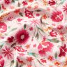 Tecido para decoração Sarja de algodão Flores da primavera – rosé/framboesa,  thumbnail number 2