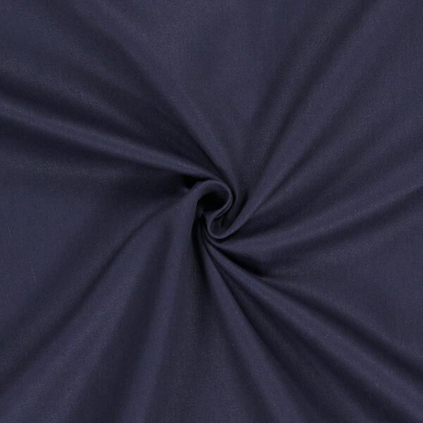 Sarja de algodão Liso – azul-marinho,  image number 1