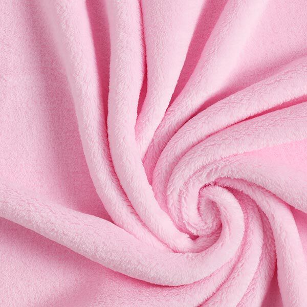 Tecido polar fofinho – rosa-claro,  image number 1