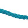 Cordão de algodão [ Ø 8 mm ] – azul turquesa,  thumbnail number 1
