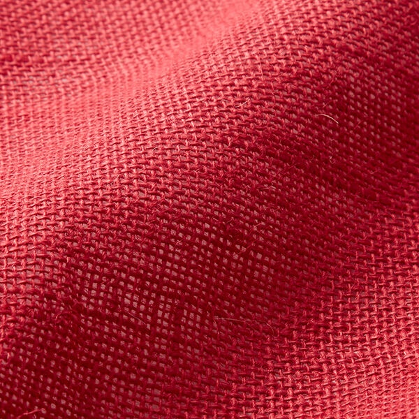 Tecido para decoração Juta Liso 150 cm – vermelho,  image number 3