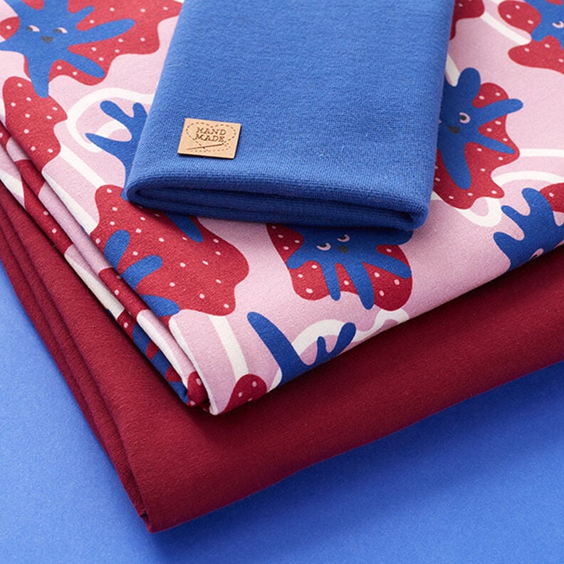 Embalagem de tecidos Sweatshirt Monstro fala-barato | PETIT CITRON – púrpura média/azul real,  image number 1