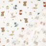Musselina/ Tecido plissado duplo Animais da floresta Impressão Digital | Poppy Fabrics –,  thumbnail number 4