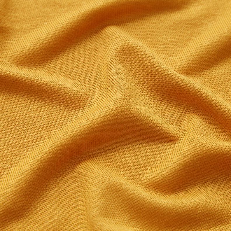 Jersey de verão Viscose Leve – amarelo-caril,  image number 2