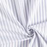 Tecido de algodão Riscas bicolores – branco/azul claro,  thumbnail number 3