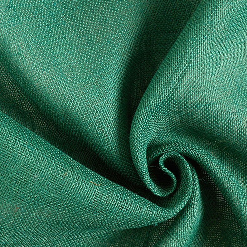 Tecido para decoração Juta Liso 150 cm – verde pinheiro,  image number 1