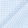 Tecido de algodão Vichy - 0,2 cm – azul claro,  thumbnail number 3