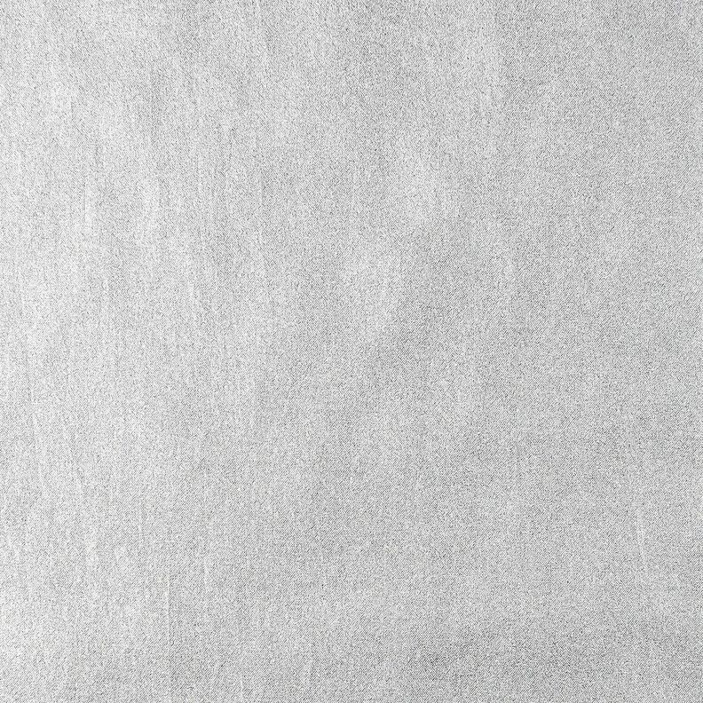 Popelina de algodão adornado com película Liso – prata metálica,  image number 5