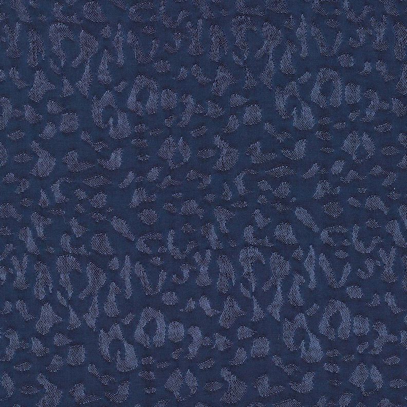 Tecido de viscose Padrão Leo – azul-noite,  image number 1