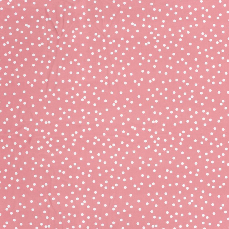 Tecido para fatos de banho UPF50 pintas pequenas – rosa/branco,  image number 1