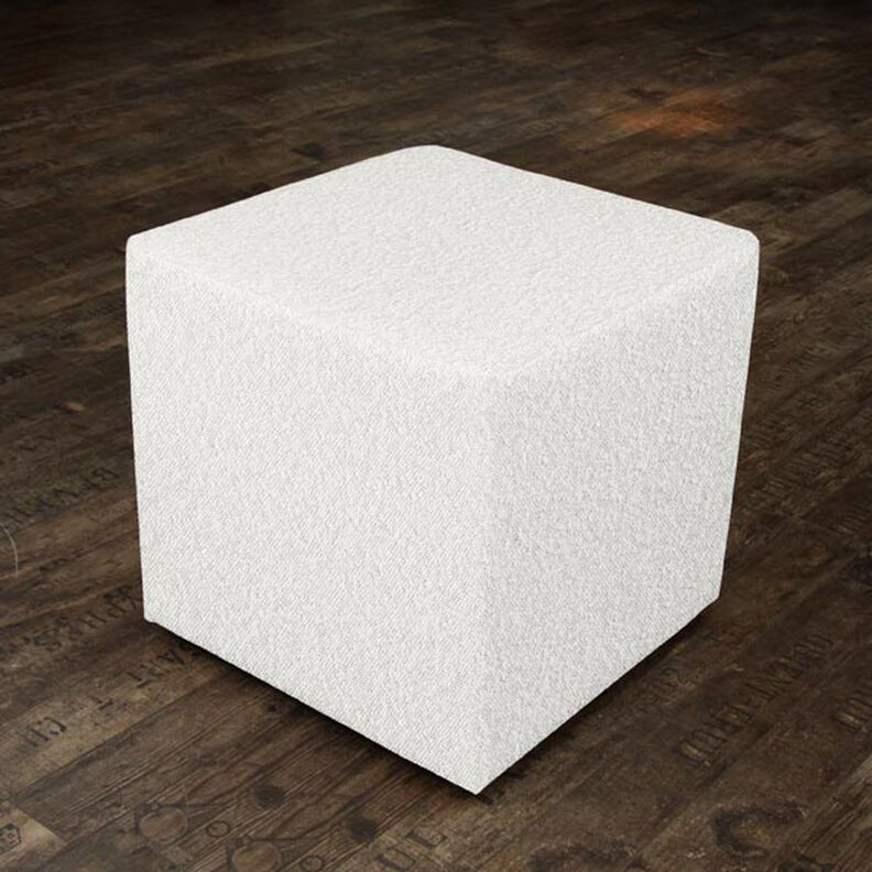 Tecido para estofos Teddy – branco sujo,  image number 8