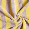 Tecido turco Bambu Riscas grossas – amarelo/lilás,  thumbnail number 4