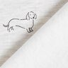 Sweatshirt cardada Cães Melange – branco sujo,  thumbnail number 5
