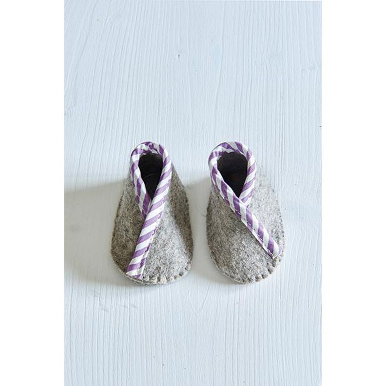 Feltro 90 cm / 3 mm de espessura Melange – cinzento,  image number 7