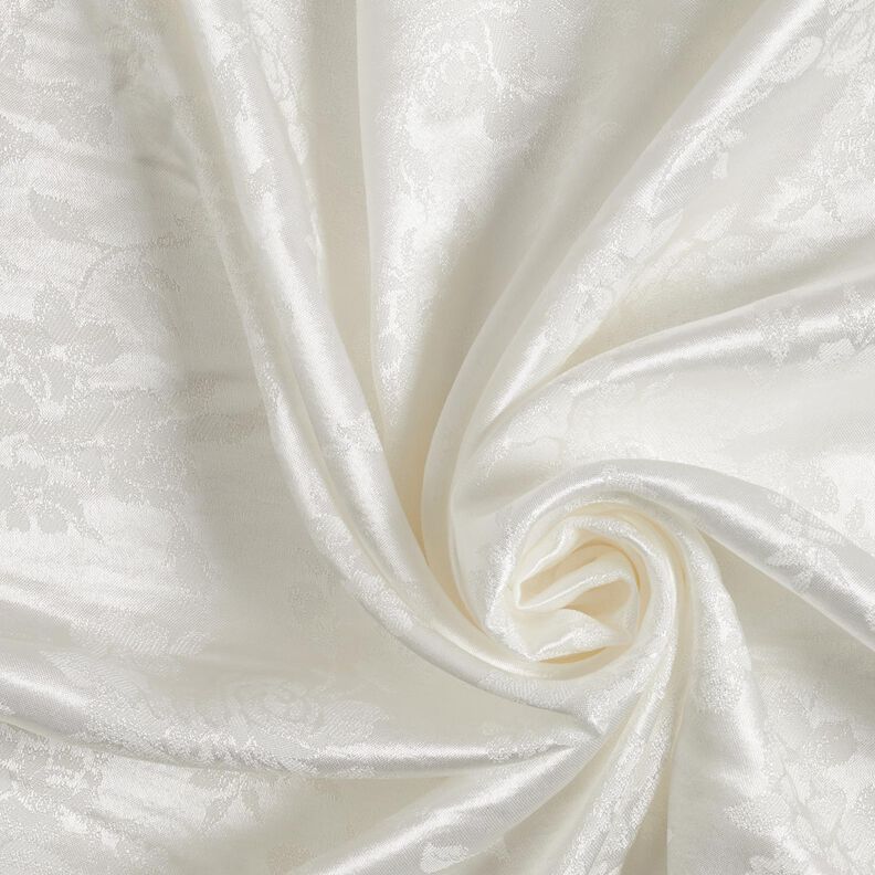 Jacquard Tecido Rosas – branco,  image number 3