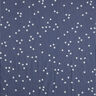 Popelina de algodão Riscas e estrelas – azul-marinho/branco,  thumbnail number 1