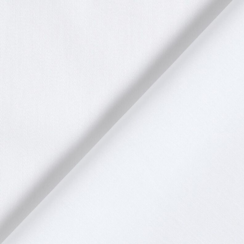 Cetim de algodão Liso – branco,  image number 4