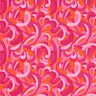 Tecido para fatos de banho Laços abstratos – rosa intenso/laranja,  thumbnail number 1