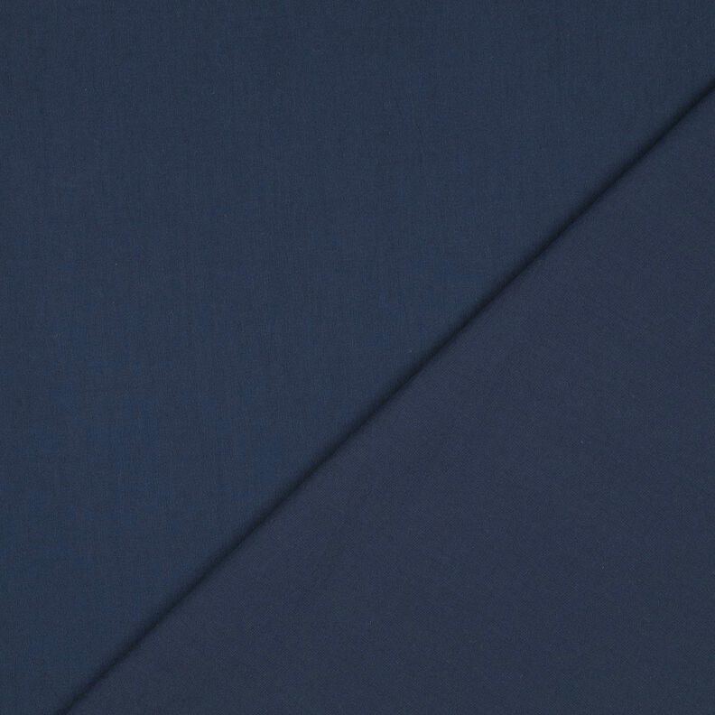 Tecido de algodão Tecido enrugado, pré-lavado – azul-noite,  image number 3